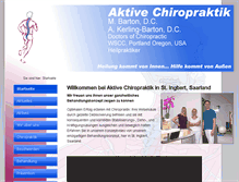 Tablet Screenshot of aktive-chiropraktik.de